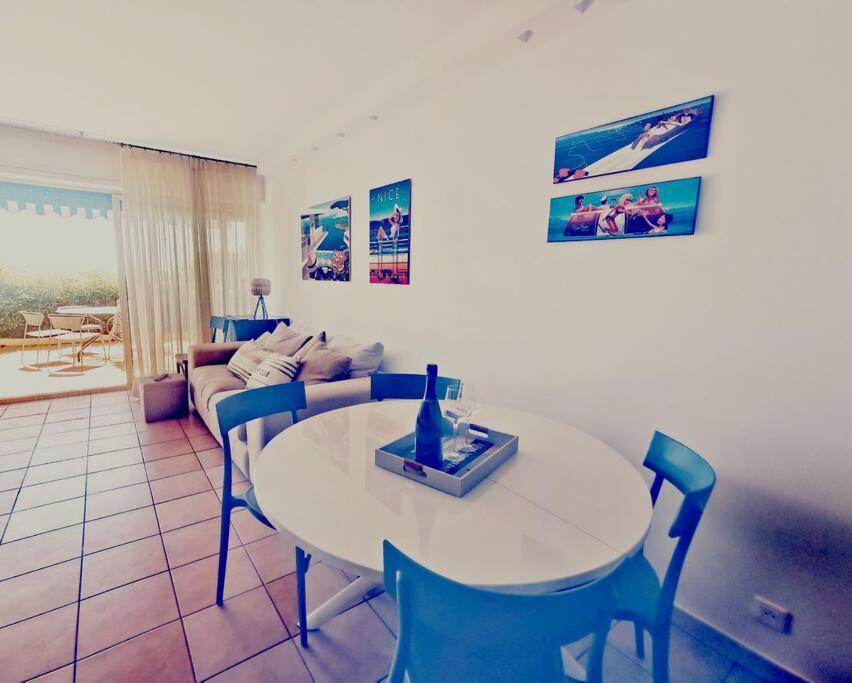 L'Apartment Paradise Sur Mer/80Sqm Beach Front +Ac Menton Eksteriør billede